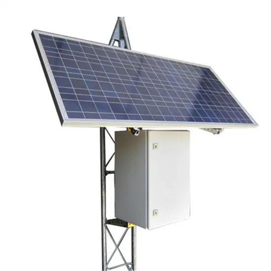 Reykjavik off-grid solar power generation system