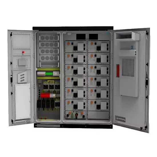 The battery solar container energy storage system of the solar container communication station is built in a small