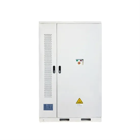 Large-capacity integrated energy storage cabinet used in new delhi chemical plant