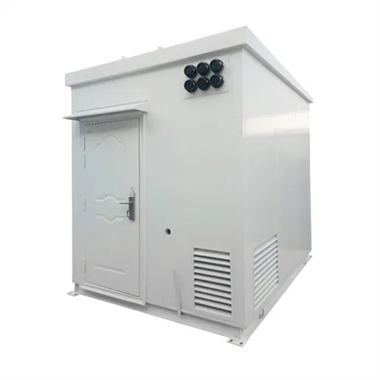 Outdoor energy storage cabinet installation drawing example