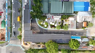 Solar container communication station Energy Management