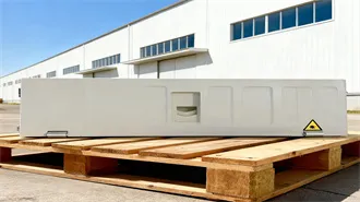 Communication container station energy storage systems