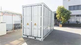 Construction method of wind-solar complementary solar container