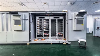 Solar Battery Storage Cabinet