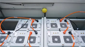 Solar container communication station power generation operation