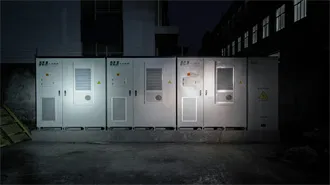 Solar container communication station wind and solar complementary