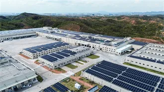 Solar-powered communication cabinet wind and solar complementary safety