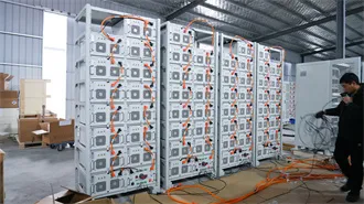 Mobile Energy Storage Container for Water Plants