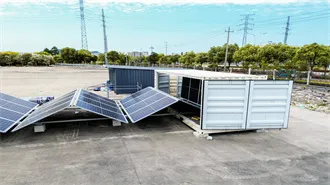 A 40ft BESS Container for African Desert Rural Areas to Solve