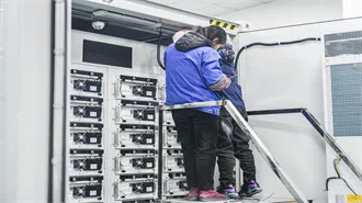 Palau solar-powered communication cabinet inverter grid-connected