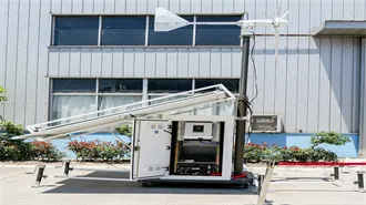 4g solar container communication station wind and solar