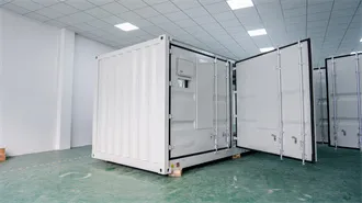 Energy storage container, BESS container
