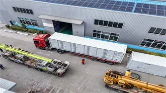 New energy battery cabinet solar container communication station