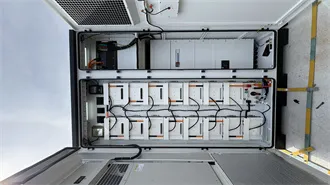 Private enterprise solar container communication station wind