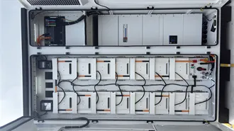Grid Connected Photovoltaic Inverter And Battery System For Telecom