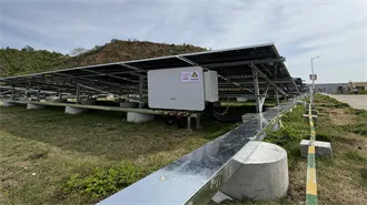 Solar container outdoor power produced in Abkhazia