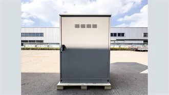 Integrated Solar & Battery Cabinet for Remote Telecom Systems
