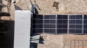 Foldable Photovoltaic Power Generation Cabin