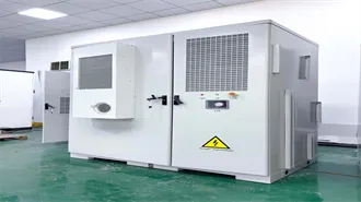 St George s solar container communication station inverter grid
