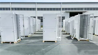 Energy storage container, BESS container