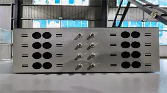 Solar container communication station wind and solar