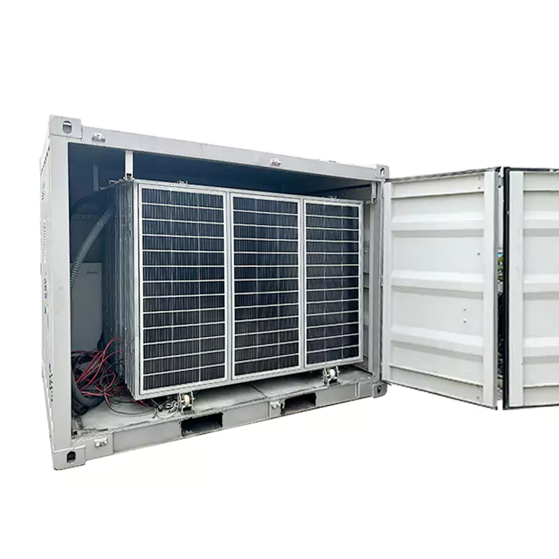Folding Photovoltaic Container – mobile solar power unit by BART HOME SOLAR